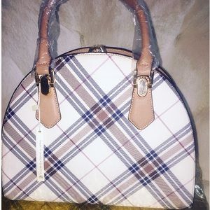 Brand New Classy Striped Purse